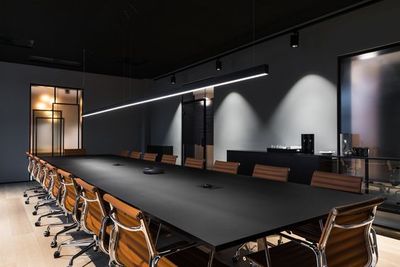 Modern Corporate Boardroom
