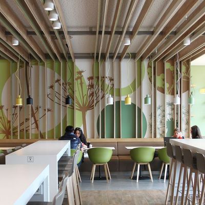 Biophilic Hospitality Cafeteria