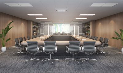 Modern Corporate Boardroom