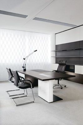 Warm Corporate Executive Cabin