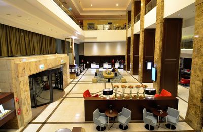 Warm Corporate Hospitality Reception