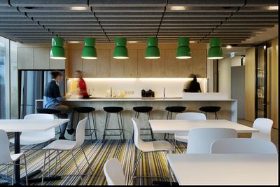 Modern Corporate Cafeteria
