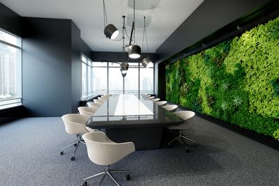 Biophilic IT Boardroom