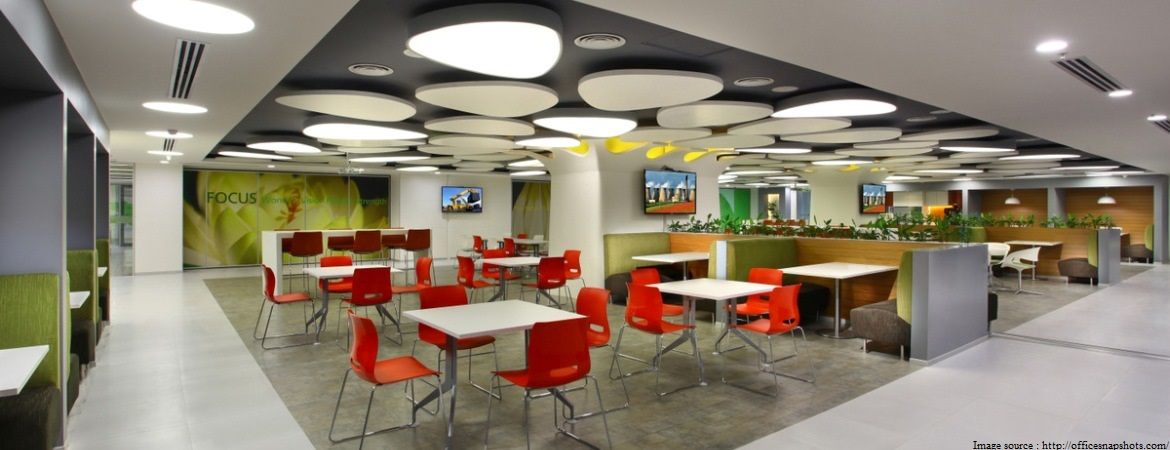 Modern Corporate Cafeteria