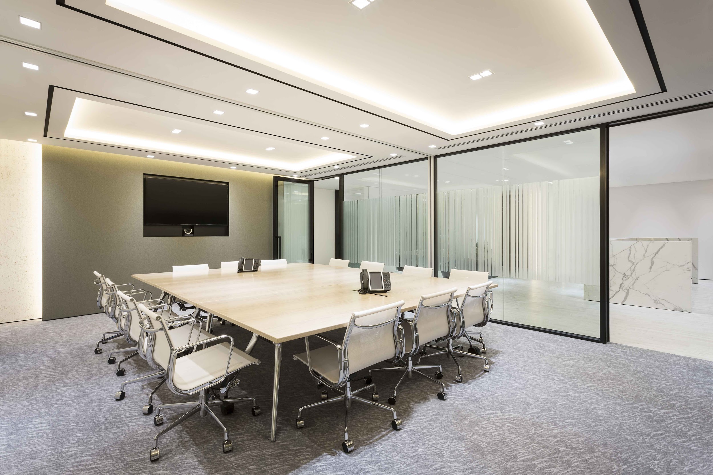 Modern Corporate Boardroom
