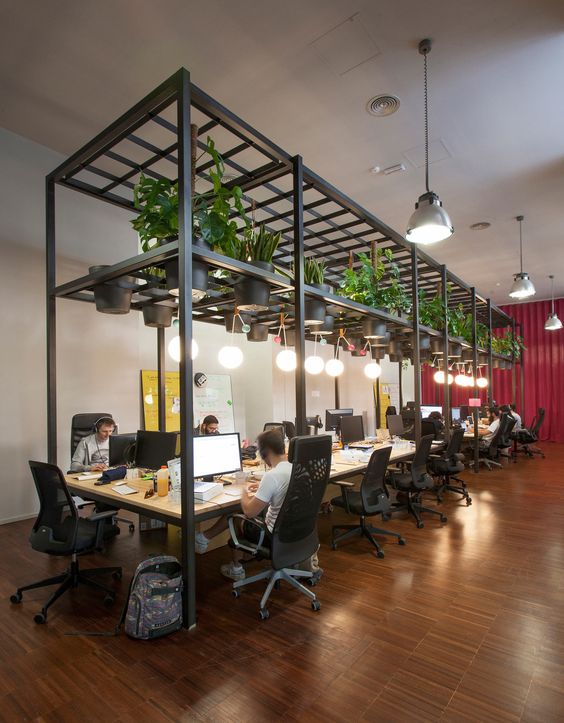 Biophilic IT Workstation